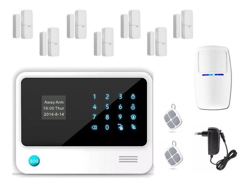 Kit Alarma G90wifi Gsm Casa Negocio 8 Sensores / Ultrasmart 