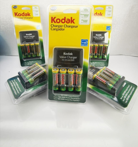 Baterías Recargables Kodak Con Cargador 