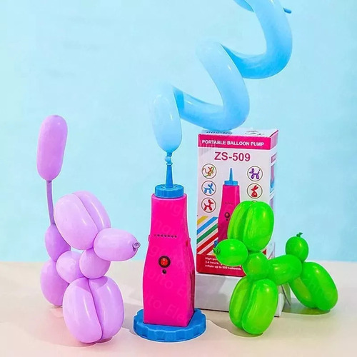 Inflador De Globos Eléctrico For Tamaño Normal O Salchicha