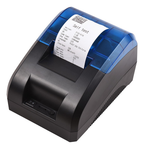 Impresora Térmica De Tickets De 58 Mm Con Bluetooth Y Usb