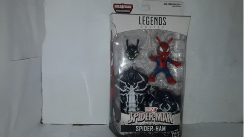 Spider-ham Marvel Legends Monster Venom Baf Spiderman