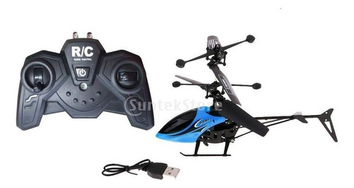 . Helicóptero De Control Remoto Por Radio De 2 Canales Lazhu