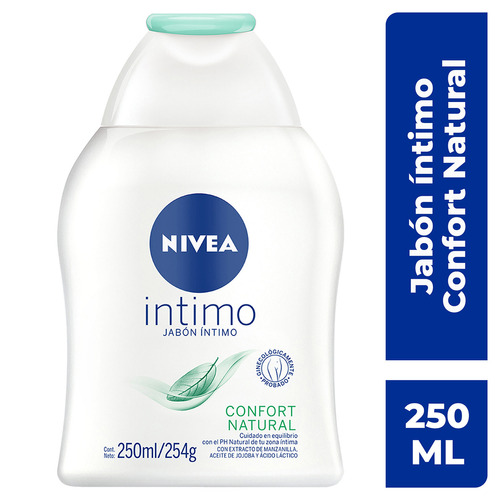 Jabón Íntimo Líquido Nivea Confort Natural 250ml