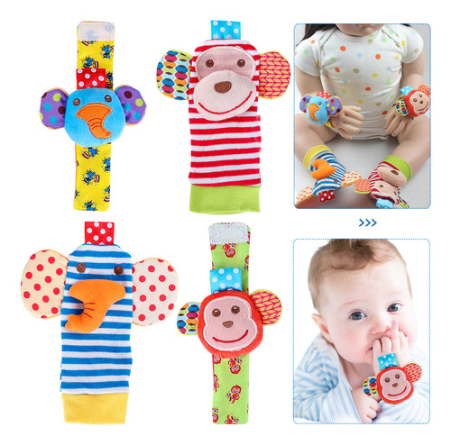 Juguetes De Desarrollo Para Bebés Yeahibaby, 2 Pares