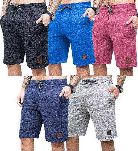 short moletom masculino