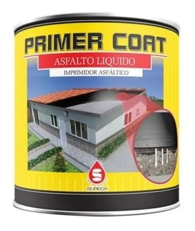 Primer Coat Asfalto Liquido Impermeabilizante Galon