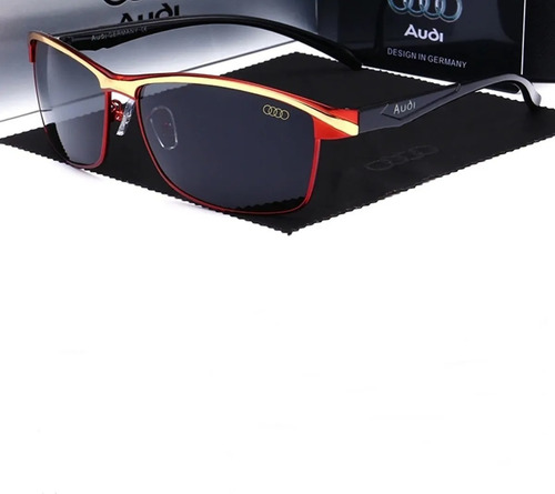Óculos De Sol Masculino Lentes Polarizadas Audi 856 Uv400