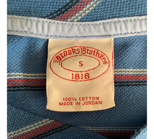 Playera Brooks Brothers Original Talla S Para Caballero ! (Usado)