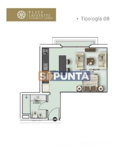 Imagen 1 de 10 de Monoambiente En Venta