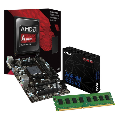 Combo Actualizacion Pc Amd A8 7650k Mother Hdmi 8gb Pce