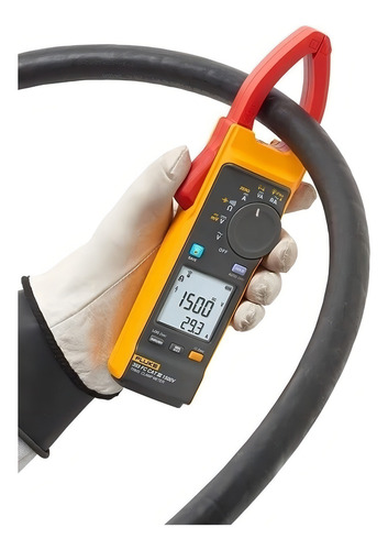 Pinza Amperimétrica Digital Amarilla Fluke 376 Fc 2500a