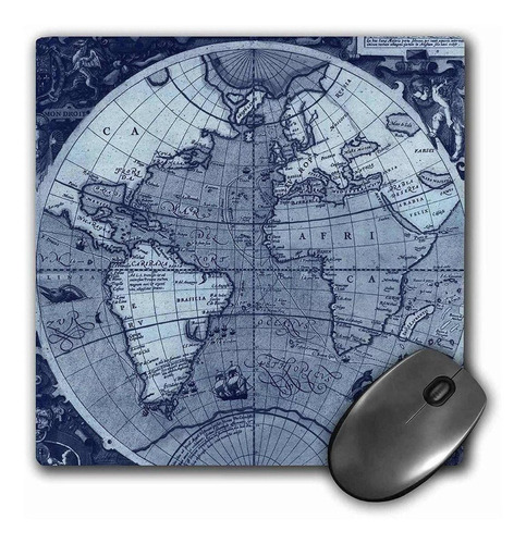 3drose Clásico Globo Mapa Del Mundo Mouse Pad (mp _ _ _ _