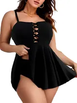 Comprar Mallas Bikini Tiro Alto Talles Grandes - Plus Size Hasta 4xl