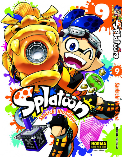 Splatoon 9, de HINODEYA, SANKICHI. Editorial NORMA EDITORIAL en castellano, 2021