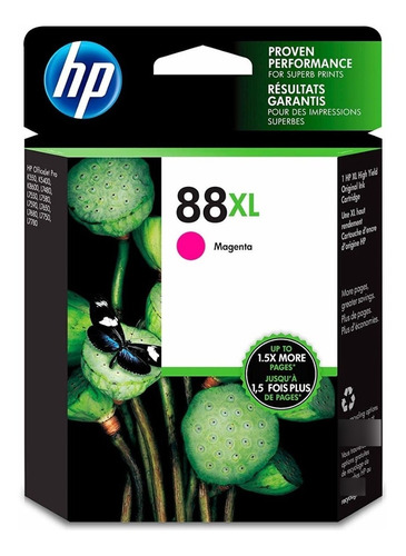 Cartucho Original Hp 88xl Magenta C9392al K550 K8600 K5400