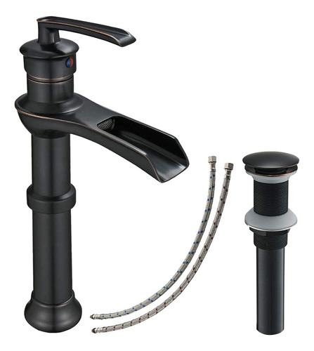 Bathlavish Grifo De Lavabo De Bronce Aceitado Para Bano, Cas