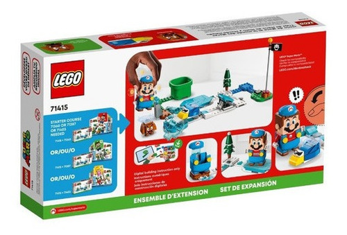 Kit Lego Super Mario Traje De Hielo Y Mundo Helado 71415 105