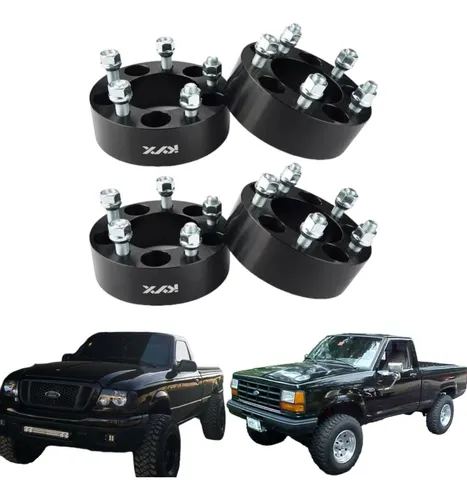 Kit4EspaciadoresRin2pul5Birlos5x114FordRanger83-11