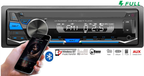 Auto Estereo Audio Bluetooth Mp3 Radio Manos Libres Música