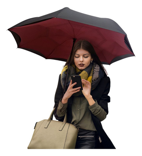 Tuut Guarda-chuva Fechamento Invertido Raio 61 Cm - Verde