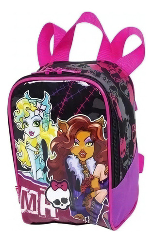 Lancheira Térmica Monster High 16m Plus Sestini Cor Vermelho