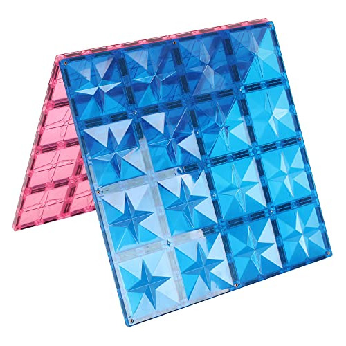 2 Piezas Super Star-shape Ic Tiles Base Cuadrado Grande...