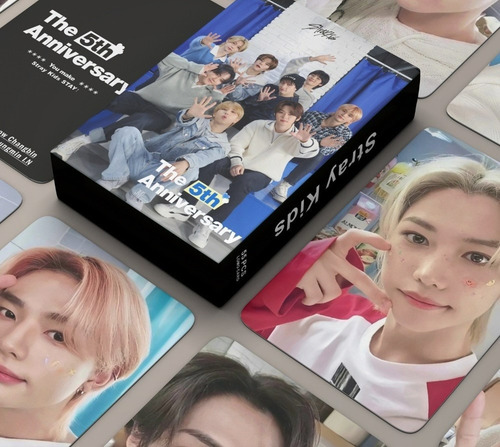 55 Photocards Stray Kids - 5to Aniversario