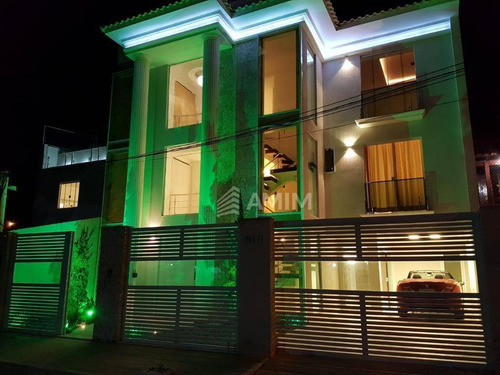 Imagem 2 de 30 de Mansão Triplex Cinematográfca, Em Camboinhas!! - Ca0596