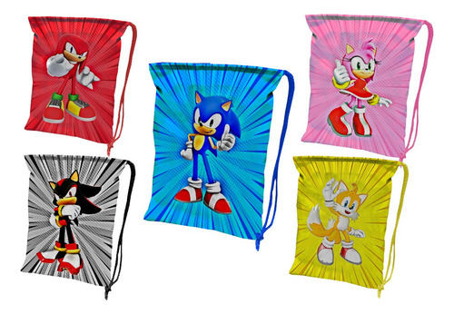 35 Costalitos Sonic Dulcero Bolo Piñata Mn 0006