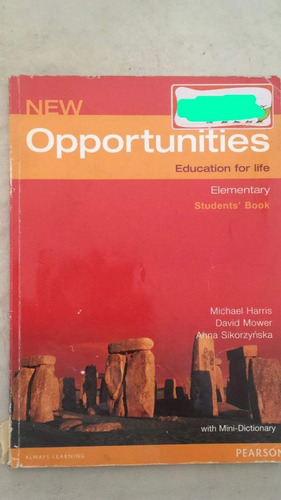 Libro De Ingles New Opportunities