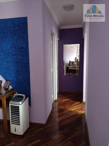 Imagem 2 de 12 de Apartamento Com 3 Dormitórios À Venda, 70 M² Por R$ 286.200 - Jardim Do Estádio - Santo André/sp - Ap1761
