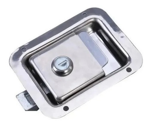 Chapa Inox Con Llave Camper, Remolque, Carro De Arrastre