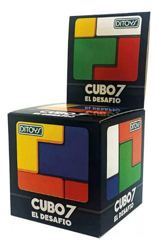 Cubo 7 El Desafio Cubo Para Armar Juego Ingenio Original Ed