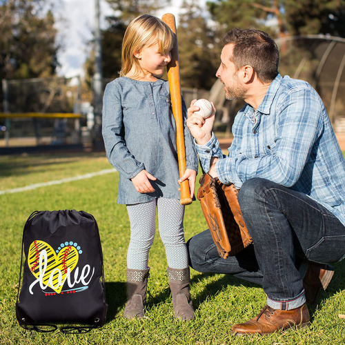 Bols0s De Cordón Bolsas Con Cordón De Softbol Mochila Con Co
