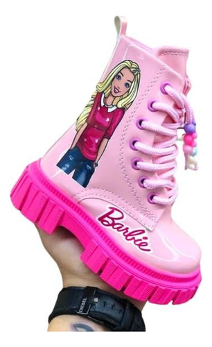 Botines Para Niñas Rockeras Barbie 