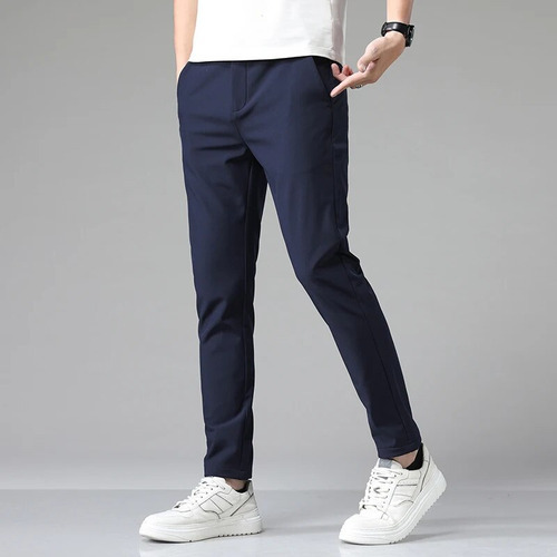 Pantalones Deportivos Casuales Para Hombre  Color Gris