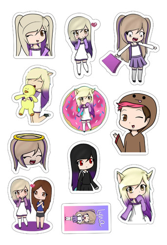 Lyna - Lynita - Vallejos - Stikers - Calcos