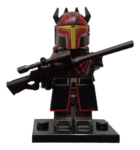 Mandalorian Super Comando Maul Figura Star Wars Clone Wars (Usado)