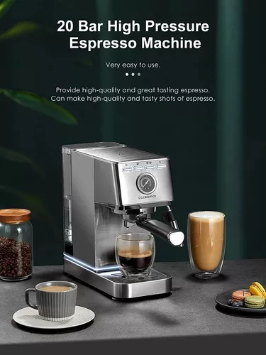  Yabano Máquina de café expreso, cafetera espresso de