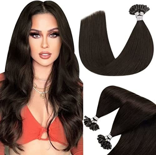 Hetto U Tip Kerain Extensiones De Pelo #2 Marrón N8t9t