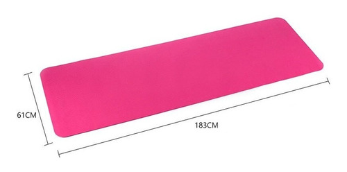 Yoga Durable Mat 6mm Reales + Bolso De Transporte