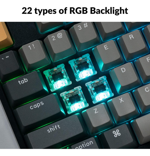 Keychron C2 Pro Wired Custom Mecomanical Tweles Tamanho Layo