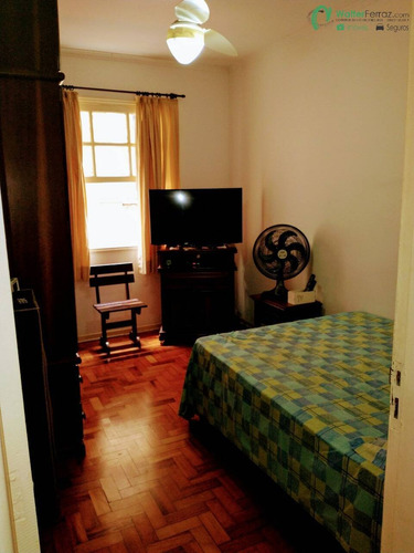 Imagem 4 de 12 de No Bairro Da Vila Mathias Em Santos - Apartamento 2 Dormitórios - 2549