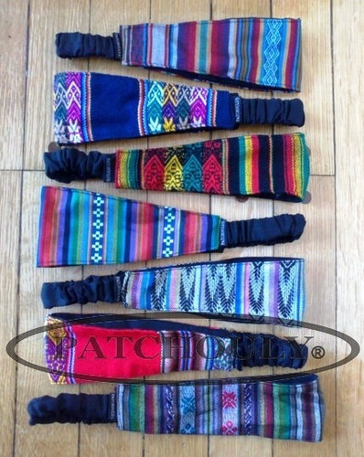 Imagen 3 de 7 de Vinchas De Aguayo Manta Telar Rusticas Elastizadas. Cap. Fed