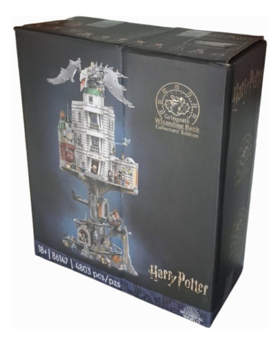 Gringotts - O Banco Dos Feiticeiros Harry Potter C/ 4803 Pçs