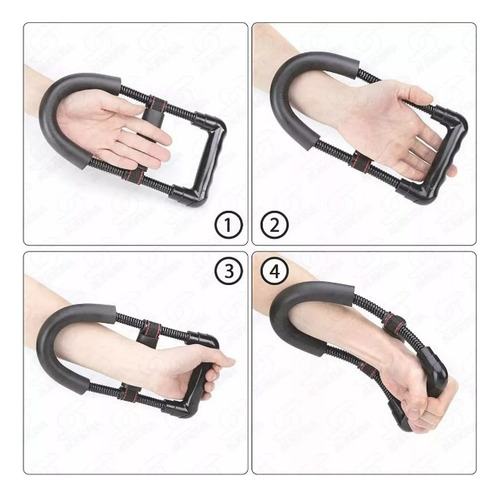 Fortalecedor Muñeca Fitness De Ejercitar Antebrazo Ajustable
