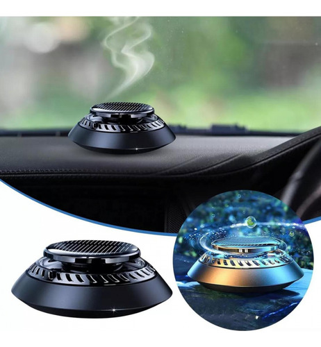 Aromatizante circular difusor de cheiro para carro a energia solar AL-3000