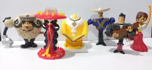 Colección De 6 Figuras Del Libro De La Vida 