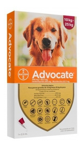 Advocate Para Perros 10-25 Kg