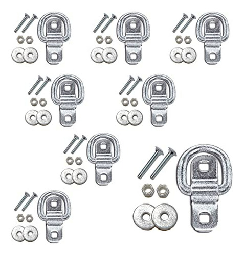 Heavy Duty Tiedowns Surface Mount D-ring 6.000 lb. Capacidad